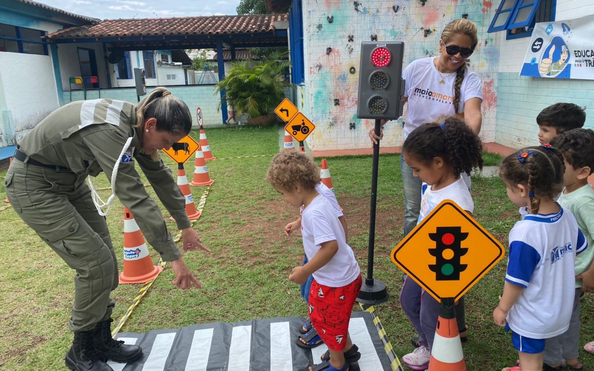Na &uacute;ltima semana, a EMEI Nossa Senhora da Concei&ccedil;&atilde;o (Parque Aeroporto) e a Escola Municipal Fazenda Santa Maria (Horto) receberam a equipe da coordenadoria