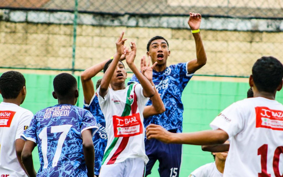 Academia do Futebol na categoria sub-11 está entre os 8 melhores