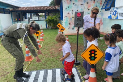 Escolinha de Trânsito de Macaé realiza ações voltadas para o presente e futuro