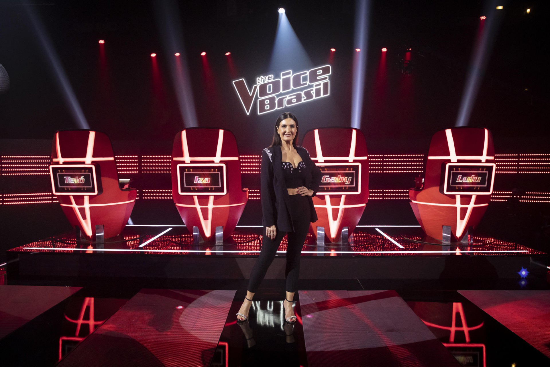 Fátima Bernardes estreia como apresentadora do 'The Voice Brasil' - João Cotta / TV Globo