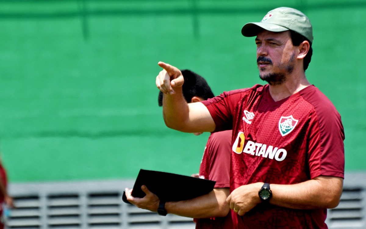 Treino do Fluminense 11/11/2022
Rio de Janeiro, RJ - Brasil - 11/11/2022 - CTCC - Fernando Diniz

Treino do Fluminense.

FOTO DE MAILSON SANTANA/FLUMINENSE FC - MAILSON SANTANA/FLUMINENSE FC