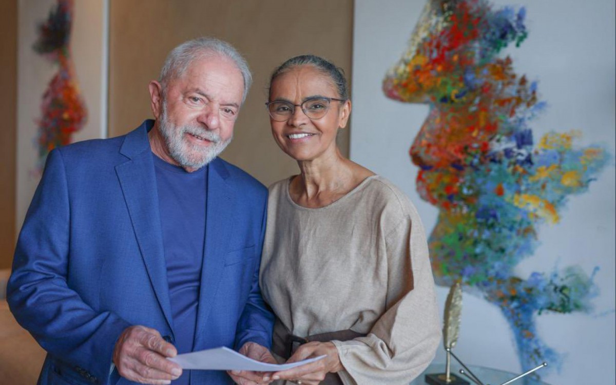 Lula e Marina no Egito