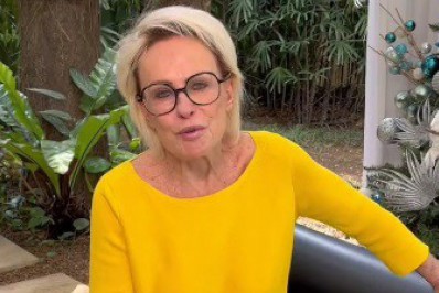Vídeo! Após cirurgia vascular, Ana Maria Braga tranquiliza os fãs: 'Estou em casa, numa boa'