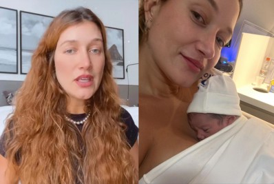 Gabriela Pugliesi revela que filho foi internado com bronquiolite