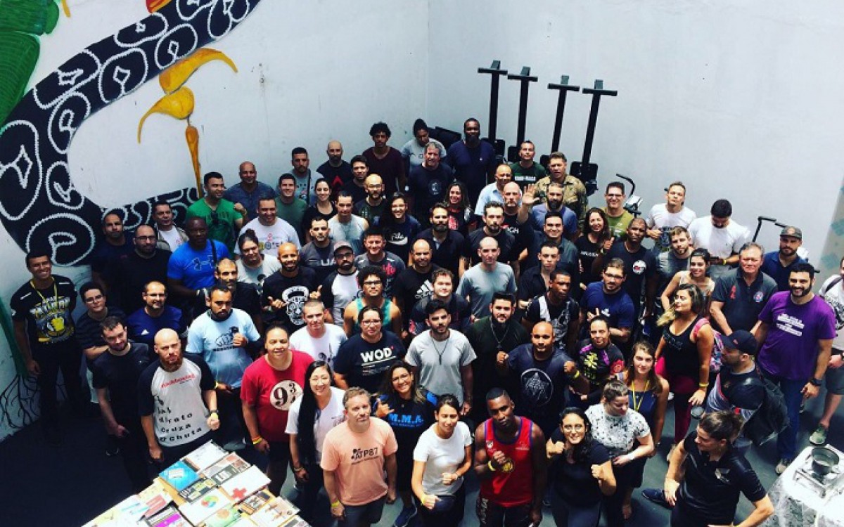 &Uacute;ltimo Simp&oacute;sio Nacional de Lutas presencial, em 2019, reuniu diversos amantes, praticantes e estudiosos das artes marciais