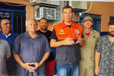 Nível do Rio Muriaé chega a 4,30 metros e prefeito instala Gabinete de Crise para caso de emergência