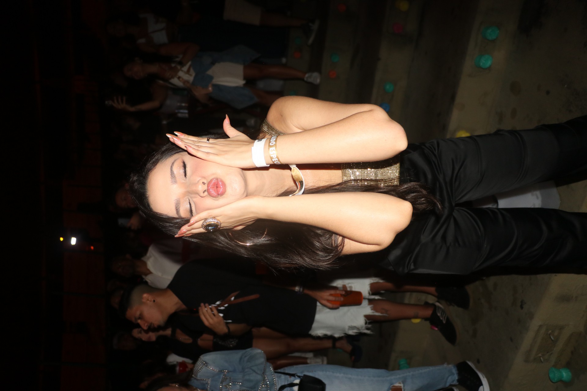 Juliette Freire curte show da banda Sorriso Maroto no Maracanã - Rogério Fidalgo / Ag. News