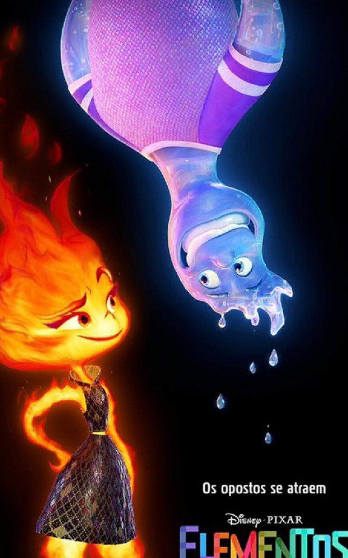 My World - Saiu o trailer de Elementos a nova animação e tão esperada da  Pixar! Em uma cidade onde cidadãos de fogo, água, terra e ar vivem juntos,  Ember, uma jovem