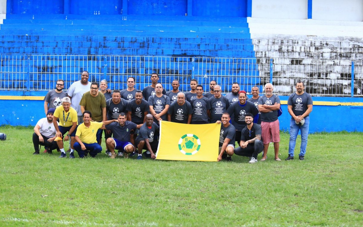 A capacita&ccedil;&atilde;o reuniu diversos treinadores, que aproveitaram para obterem mais conhecimentos