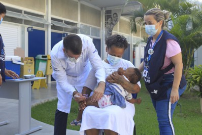 Rio inicia vacinação de crianças com seis meses a 4 anos contra a covid-19