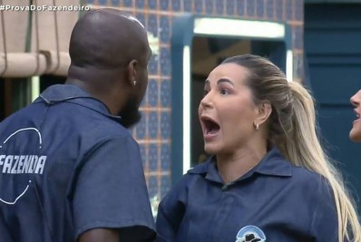 Deolane Bezerra e André Marinho protagonizam barraco ao vivo em 'A Fazenda 14'