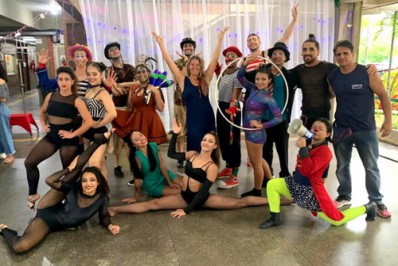 Nilópolis: Alunos da Escola Nacional de Circo se apresentam no Campus do IFRJ