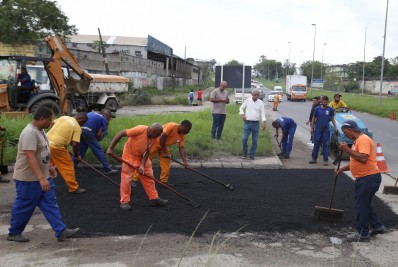 Prefeitura realiza reparos em Marambaia