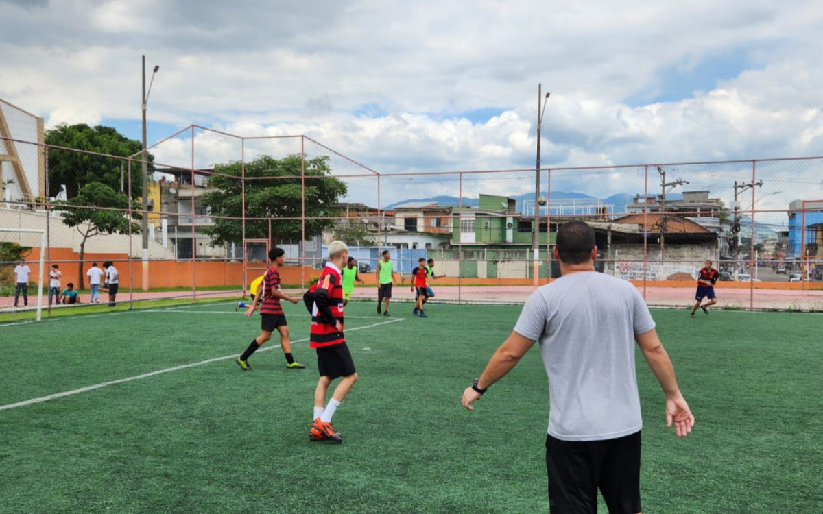 O futebol &eacute; uma das modalidades preferidas dos alunos nos Jogos