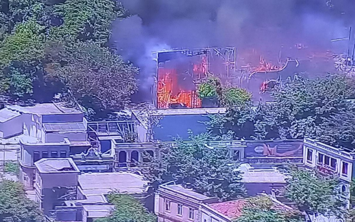 Inc&ecirc;ndio atinge Projac na tarde desta sexta-feira (18)