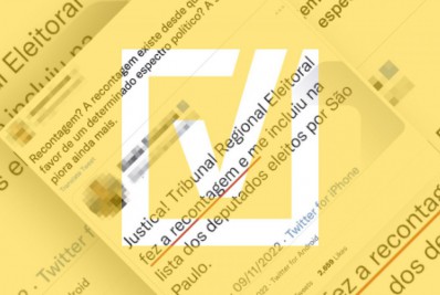Posts desinformam ao confundir recontagem com retotalização de votos em eleição proporcional em SP