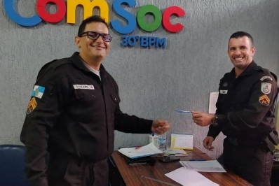 Policiais Militares do Rio de Janeiro recebem cartão de R$500