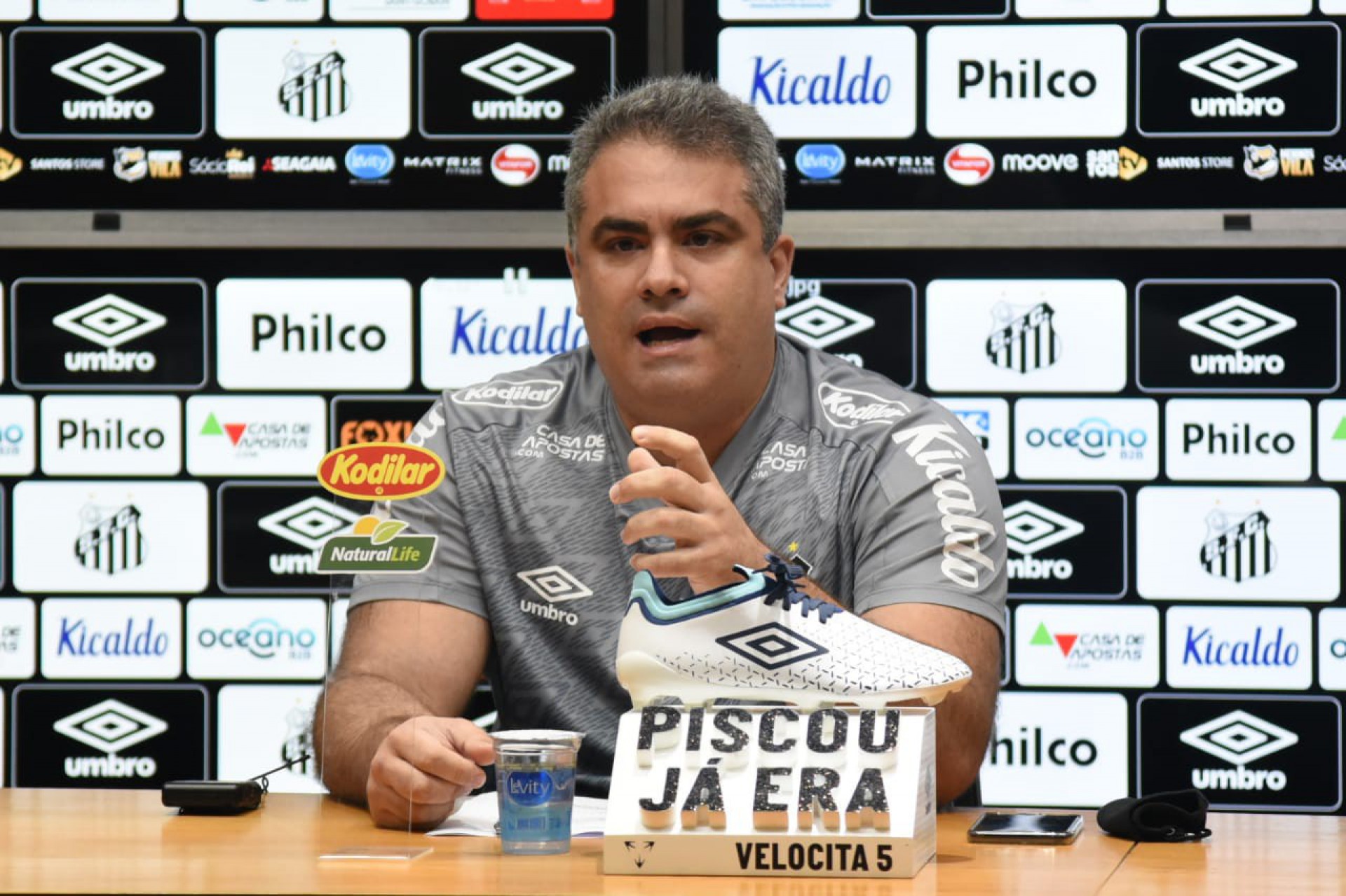 Orlando Rollo, ex-presidente do Santos, foi preso em operação contra o tráfico de drogas e crimes contra a administração pública - Ivan Storti/Santos FC