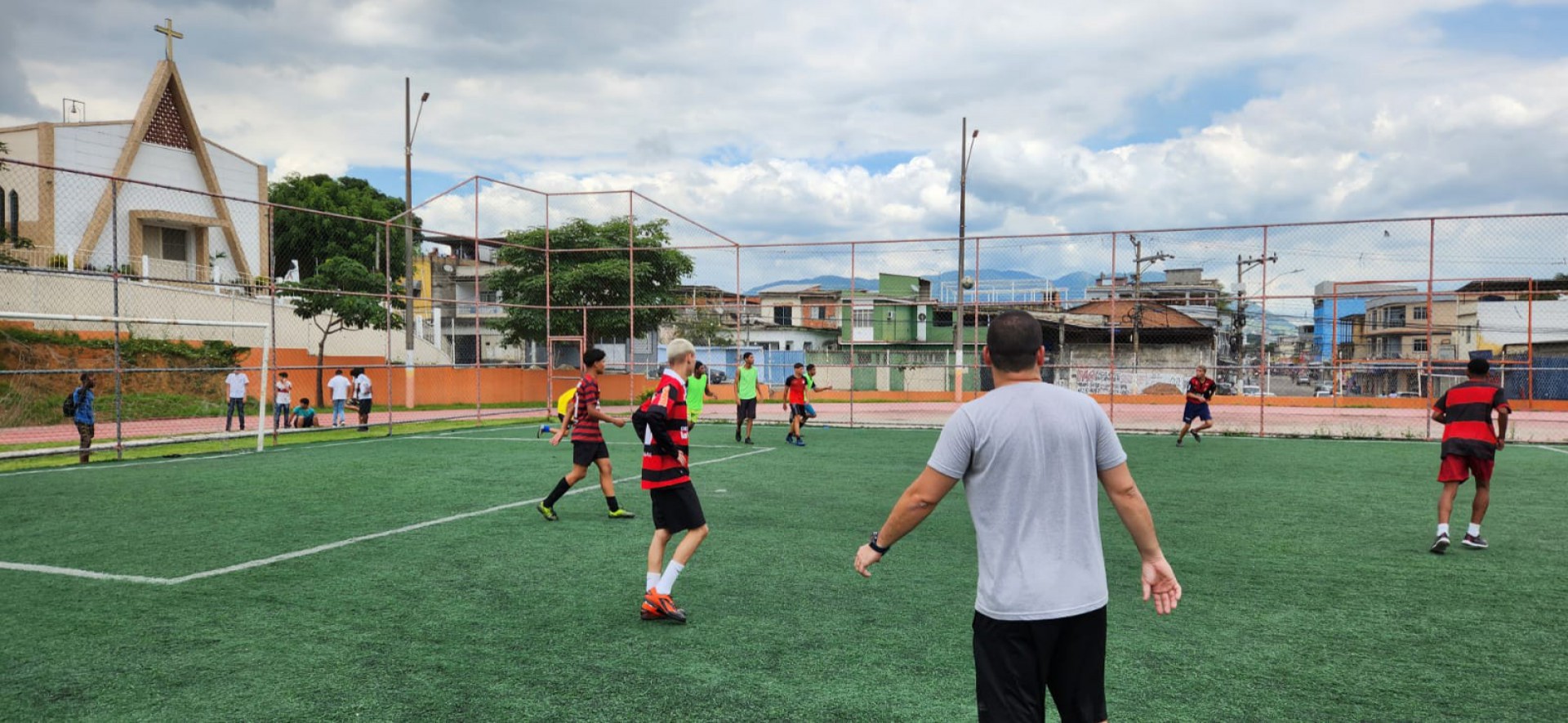 O futebol &eacute; uma das modalidades preferidas dos alunos nos Jogos - Divulga&ccedil;&atilde;o