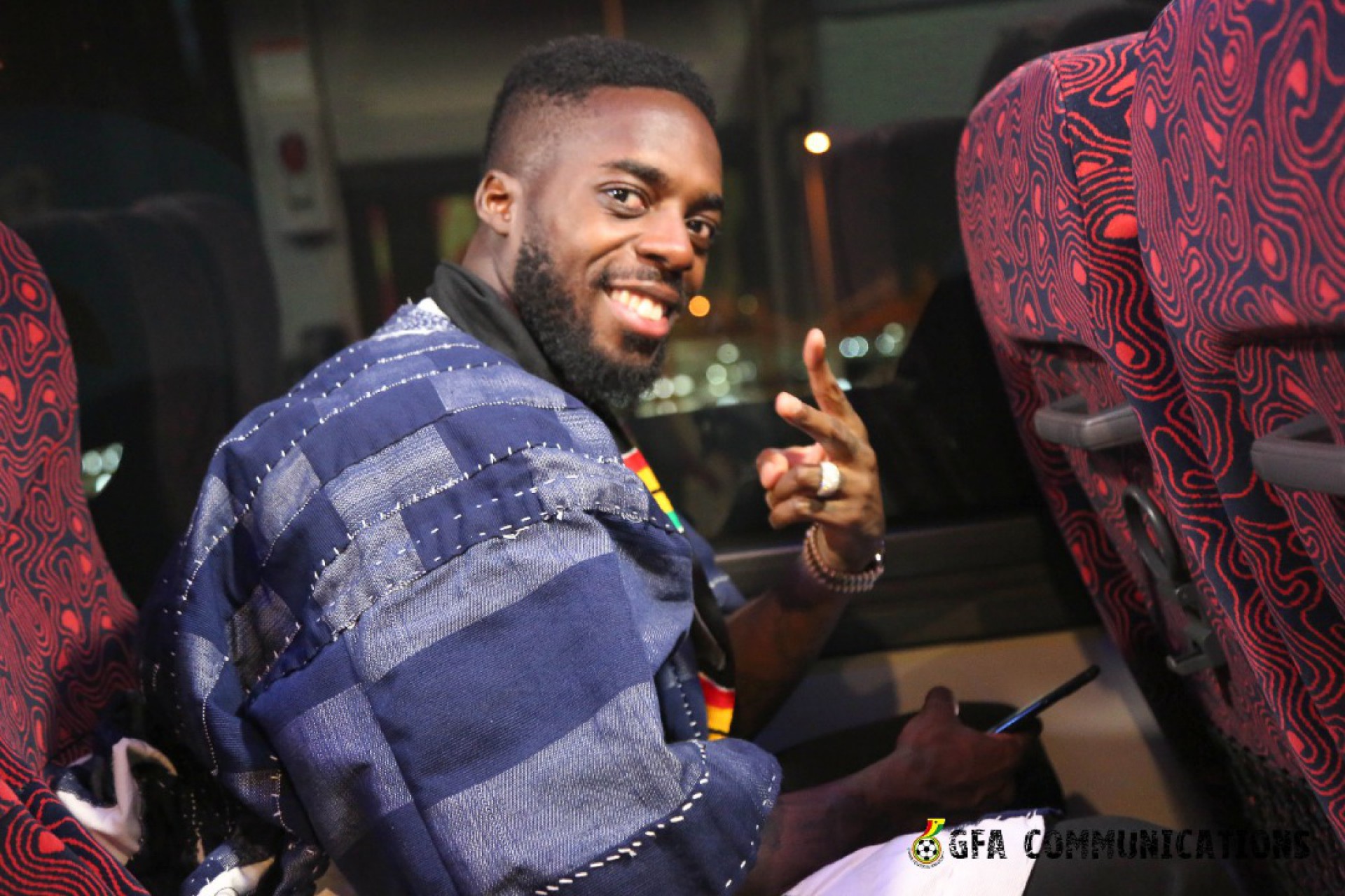 Seleção de Gana chegou ao Catar cheia de estilo - Reprodução