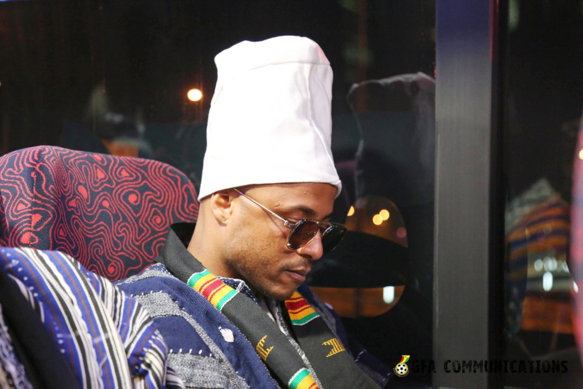 Seleção de Gana chegou ao Catar cheia de estilo - Reprodução