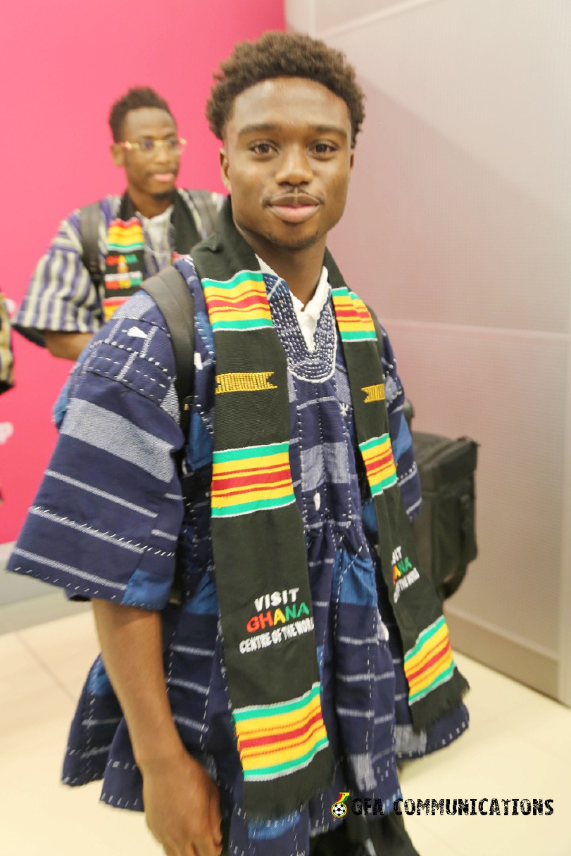 Seleção de Gana chegou ao Catar cheia de estilo - Reprodução