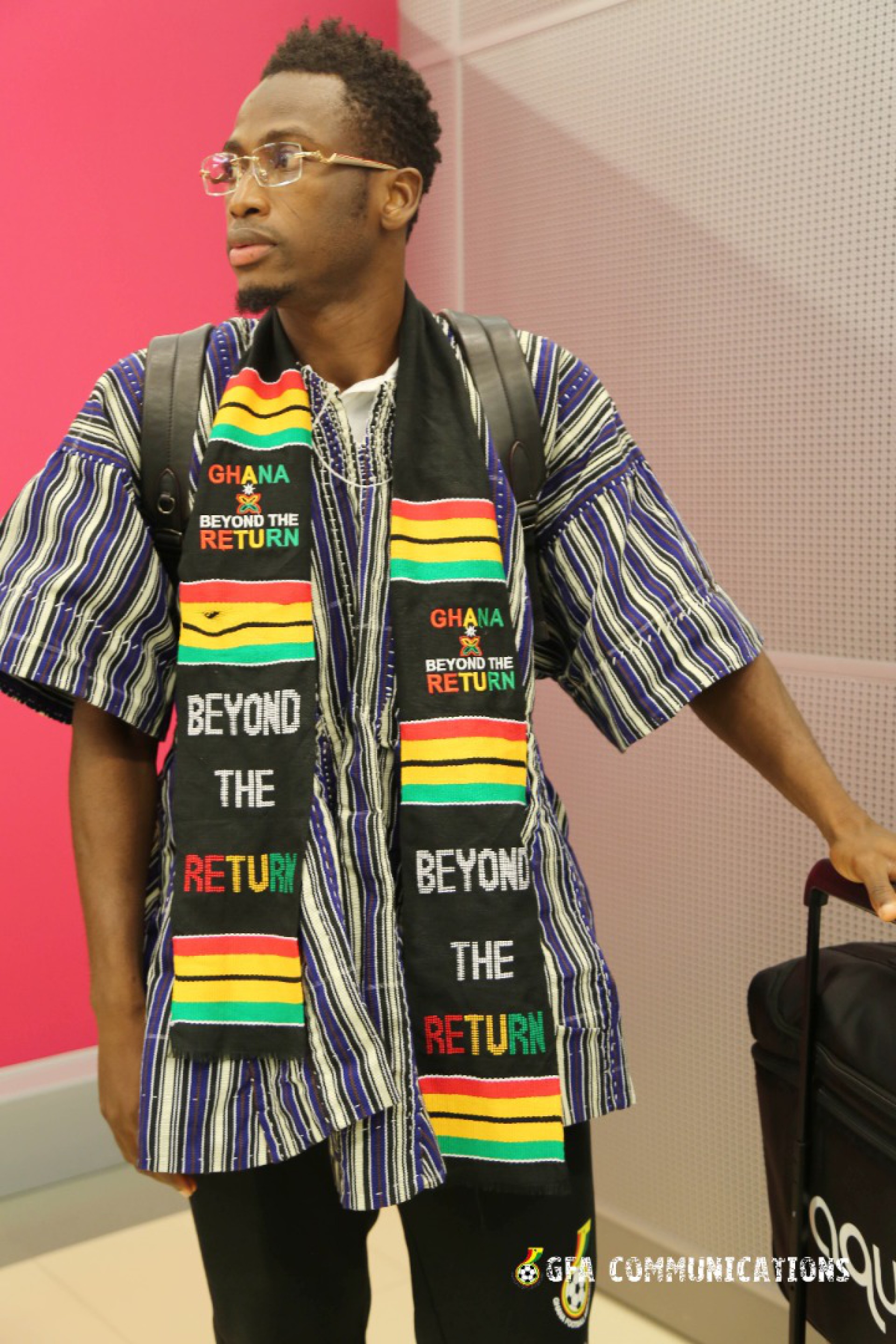 Seleção de Gana chegou ao Catar cheia de estilo - Reprodução