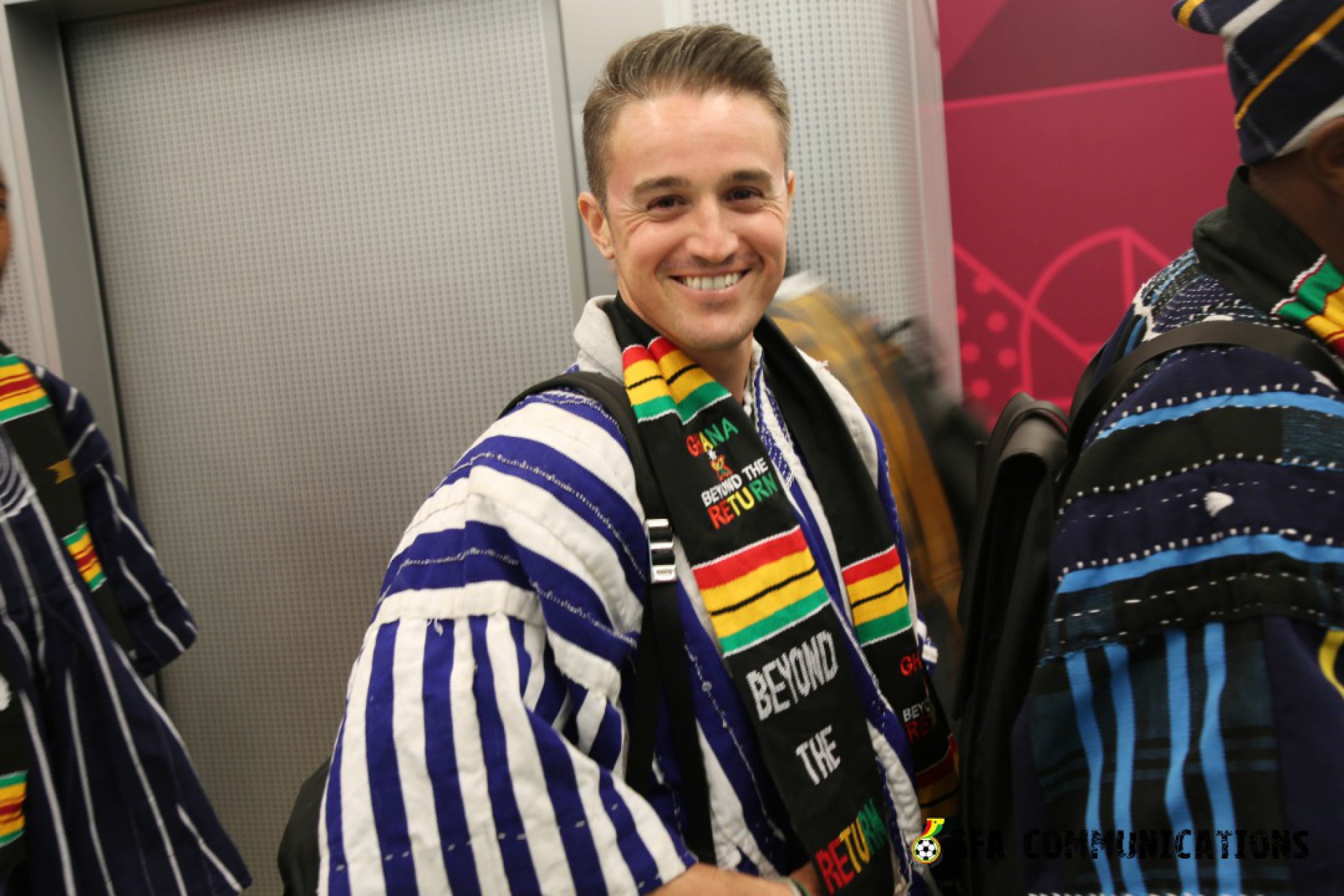 Seleção de Gana chegou ao Catar cheia de estilo - Reprodução