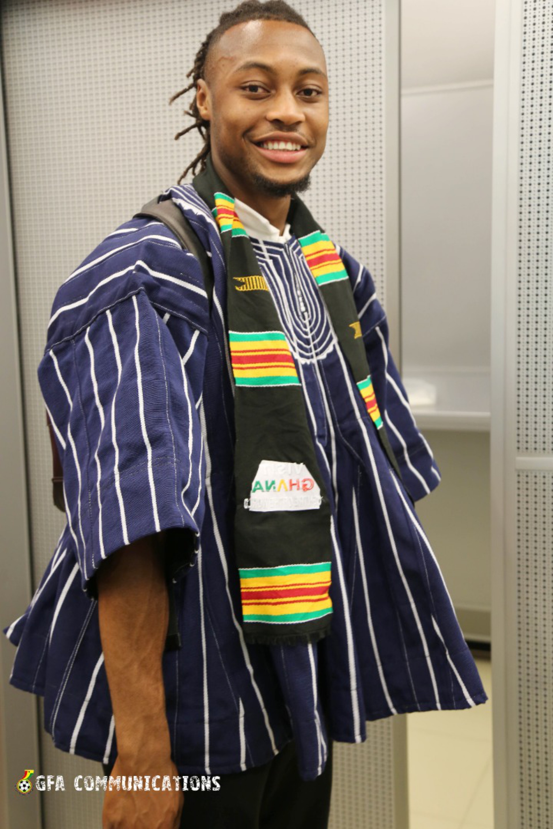 Seleção de Gana chegou ao Catar cheia de estilo - Reprodução