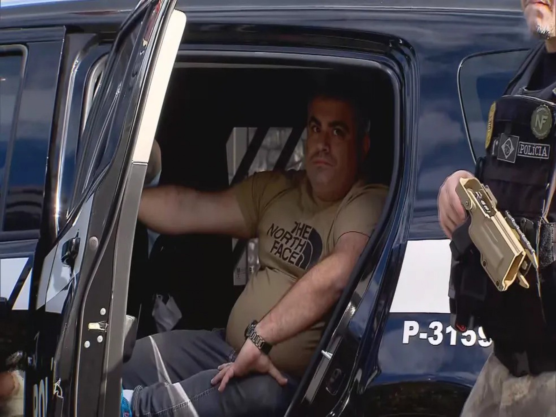 Orlando Rollo, ex-presidente do Santos e policial civil, é preso em operação contra o tráfico de drogas e crimes contra a administração pública  - Reprodução/TV Tribuna