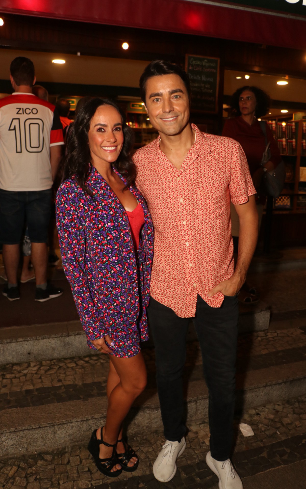 O casal Francisca Pinto e Ricardo Pereira