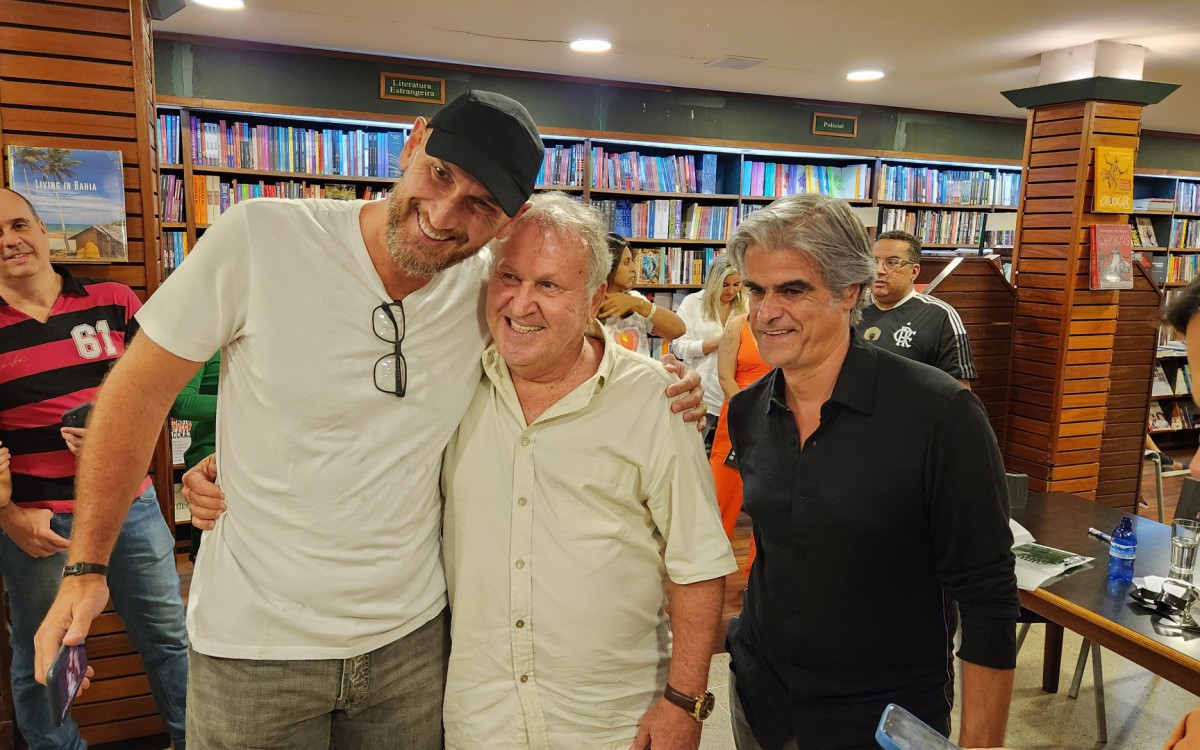 Nalbert, Zico e Lu&iacute;s Miguel Pereira
