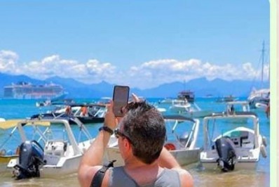 Turismo e economia da Ilha Grande aquecidos com a chegada de transatlântico