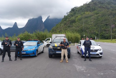 Operação Integrada reúne forças policiais em Teresópolis contra o crime