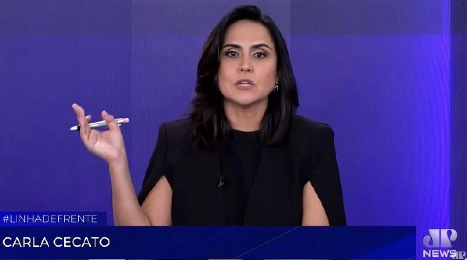 Carla Cecato  - Reprodução/JovemPan