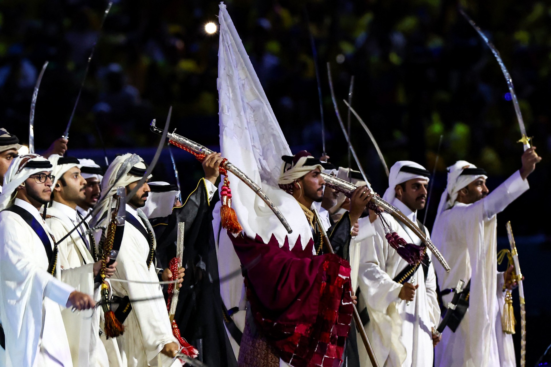 Cerimônia de abertura marca início da Copa do Mundo no Catar - AFP