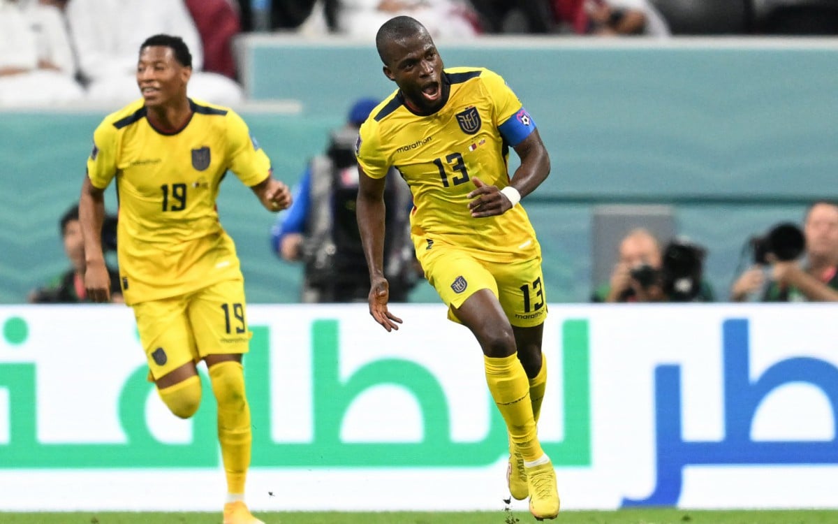 Enner Valencia foi o destaque do Equador na Copa do Mundo de 2022