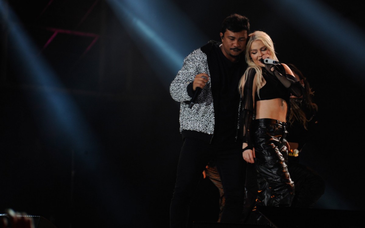 Lu&iacute;sa Sonza convidou o rapper Xam&atilde; para participa&ccedil;&atilde;o especial na estreia de sua nova turn&ecirc;