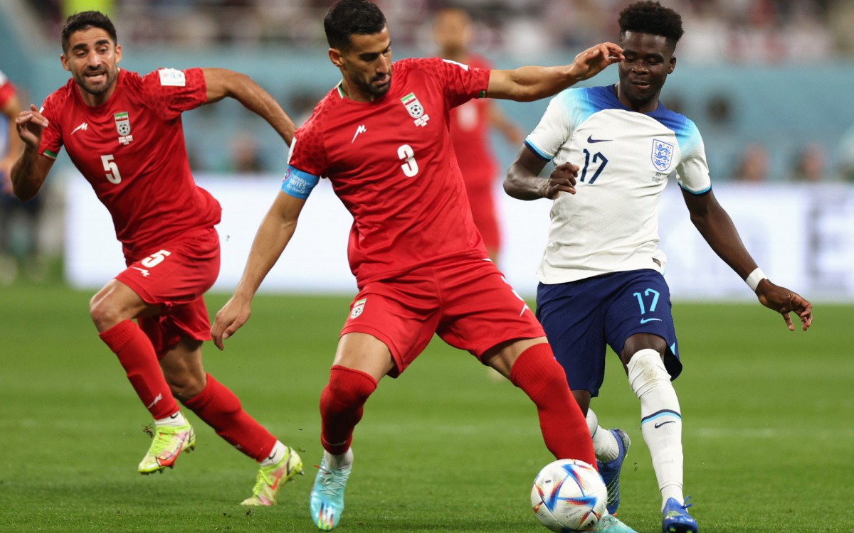 Inglaterra derrotou o Ir&atilde; nesta segunda