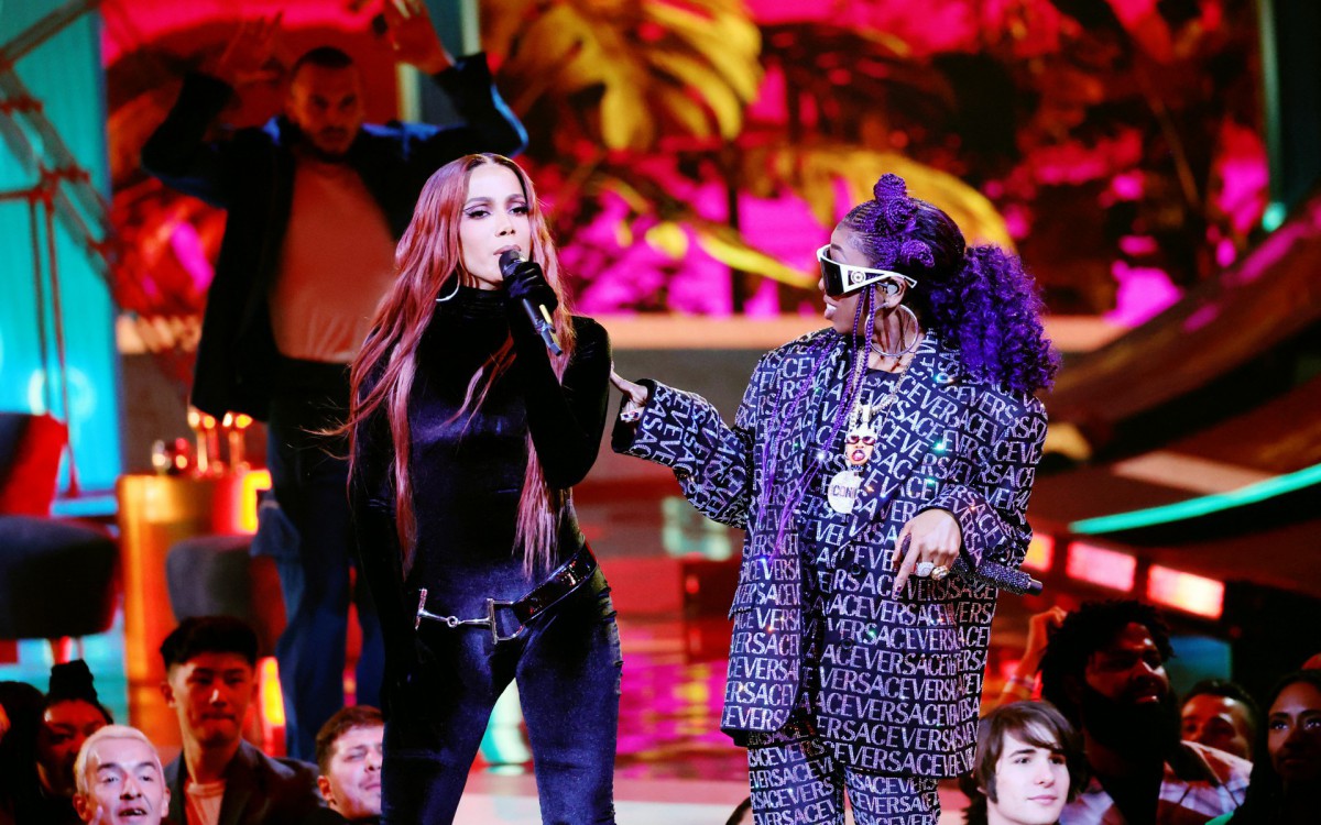 Anitta se apresenta no American Music Awards 2022