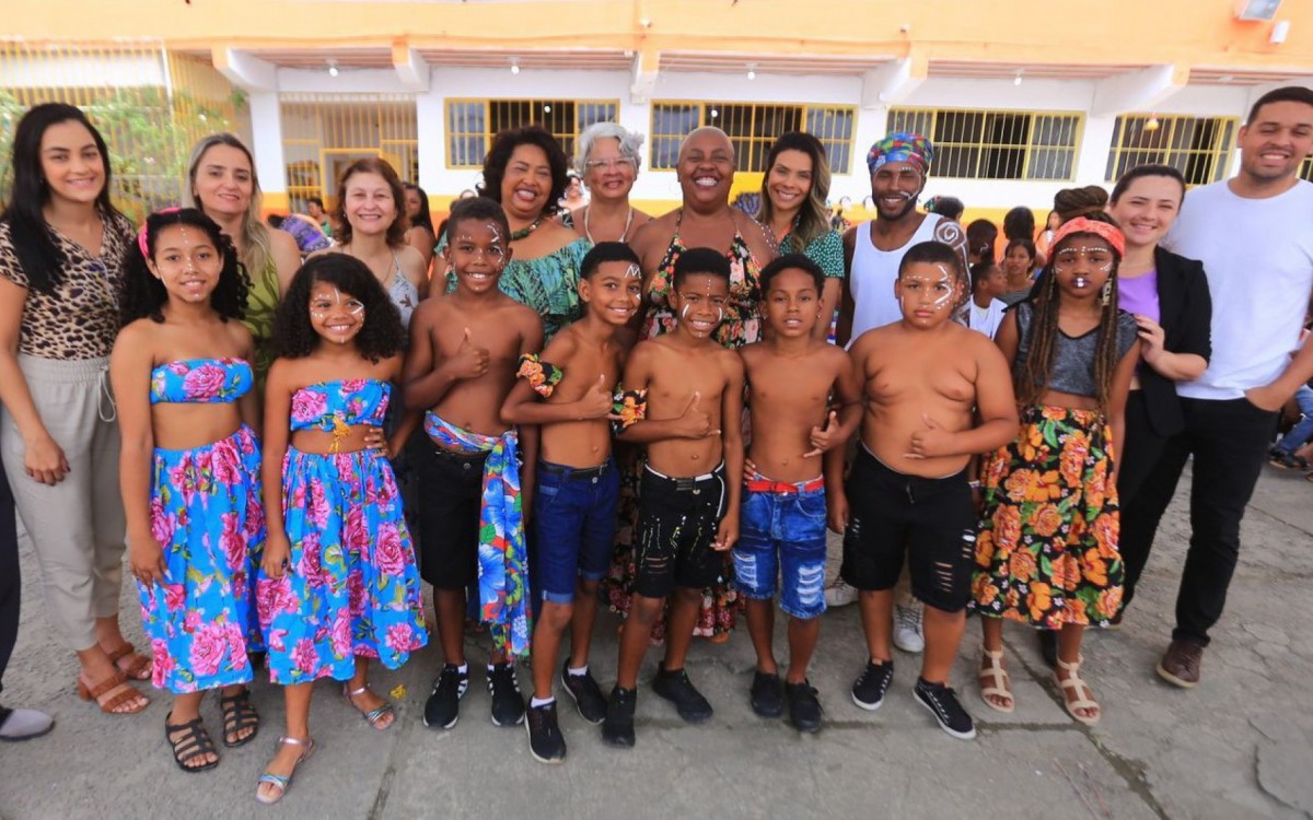 A secret&aacute;ria especial de Assuntos Pedag&oacute;gicos, Ros&acirc;ngela Garcia, prestigiou o evento