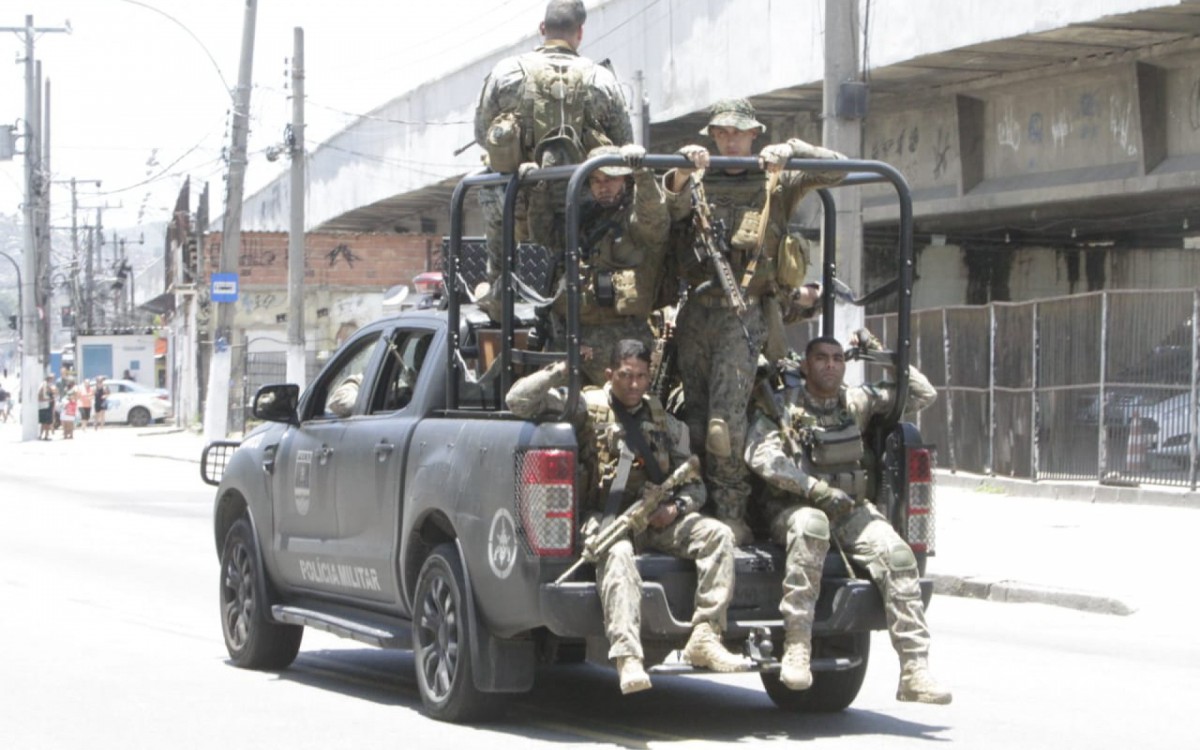 Bope entrando na comunidade do Jacarezinho - Marcos Porto/Agência O DIA