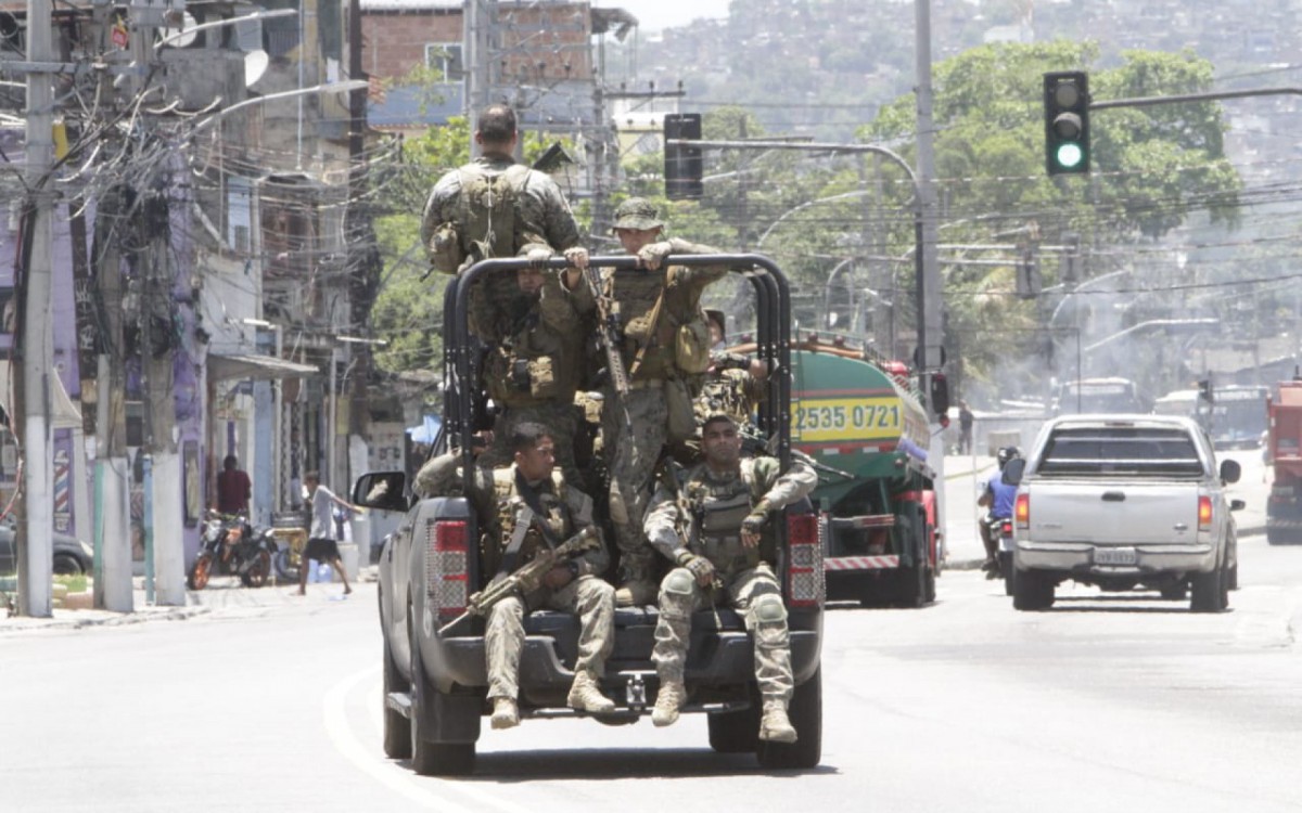 Bope entrando na comunidade do Jacarezinho - Marcos Porto/Agência O DIA
