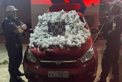 BPRv apreende quase R$ 100 mil em drogas que tinham Cabo Frio como destino final