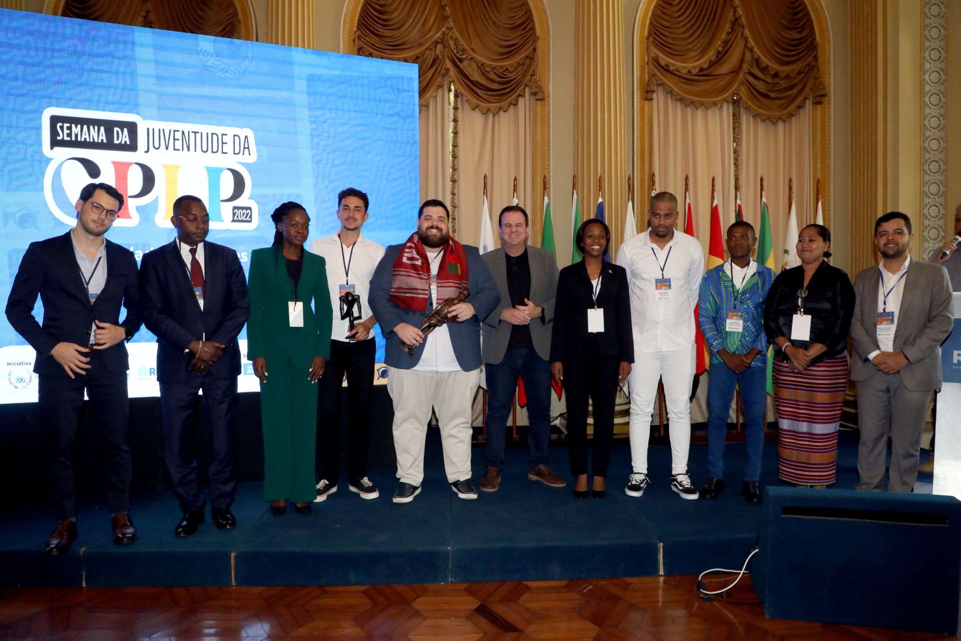 Estão reunidos no Rio para uma agenda de debates e cooperação representantes da Angola, Brasil, Cabo Verde, Guiné-Bissau, Guiné Equatorial, Moçambique, Portugal, São Tomé e Príncipe e Timor Leste. - Divulgação