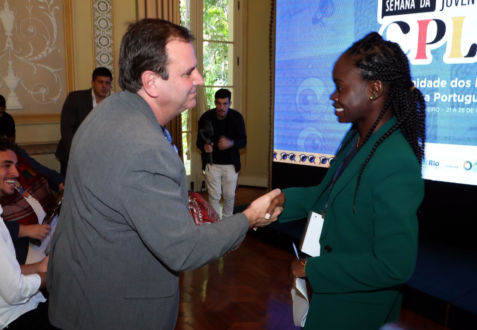 Estão reunidos no Rio para uma agenda de debates e cooperação representantes da Angola, Brasil, Cabo Verde, Guiné-Bissau, Guiné Equatorial, Moçambique, Portugal, São Tomé e Príncipe e Timor Leste. - Divulgação
