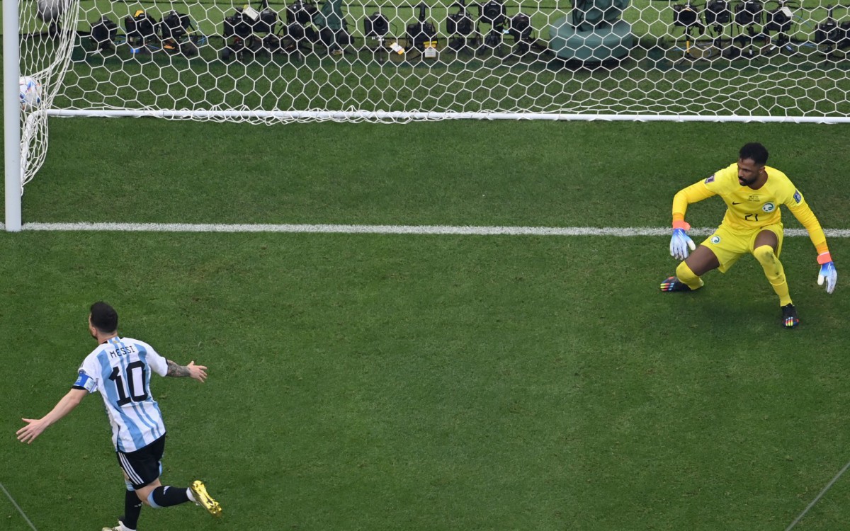 Argentina e Ar&aacute;bia Saudita abrem terceiro dia de Copa do Mundo