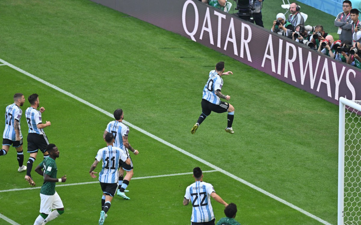 Argentina e Ar&aacute;bia Saudita abrem terceiro dia de Copa do Mundo