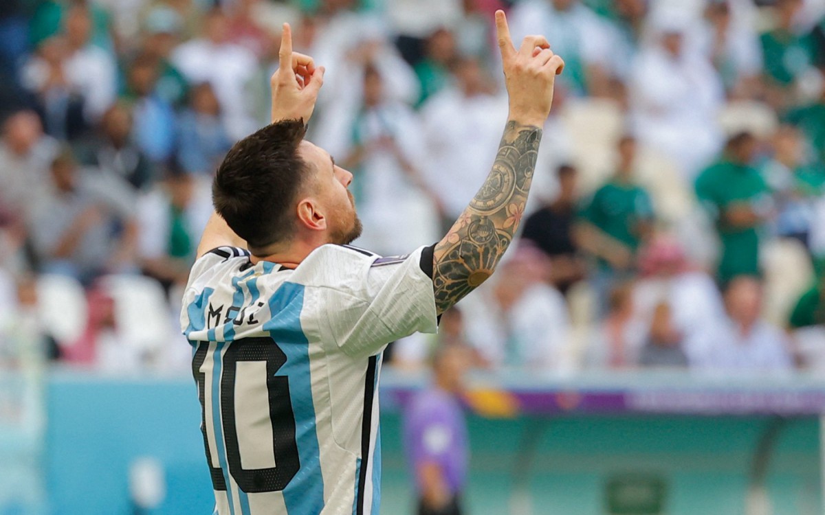 Argentina e Ar&aacute;bia Saudita abrem terceiro dia de Copa do Mundo