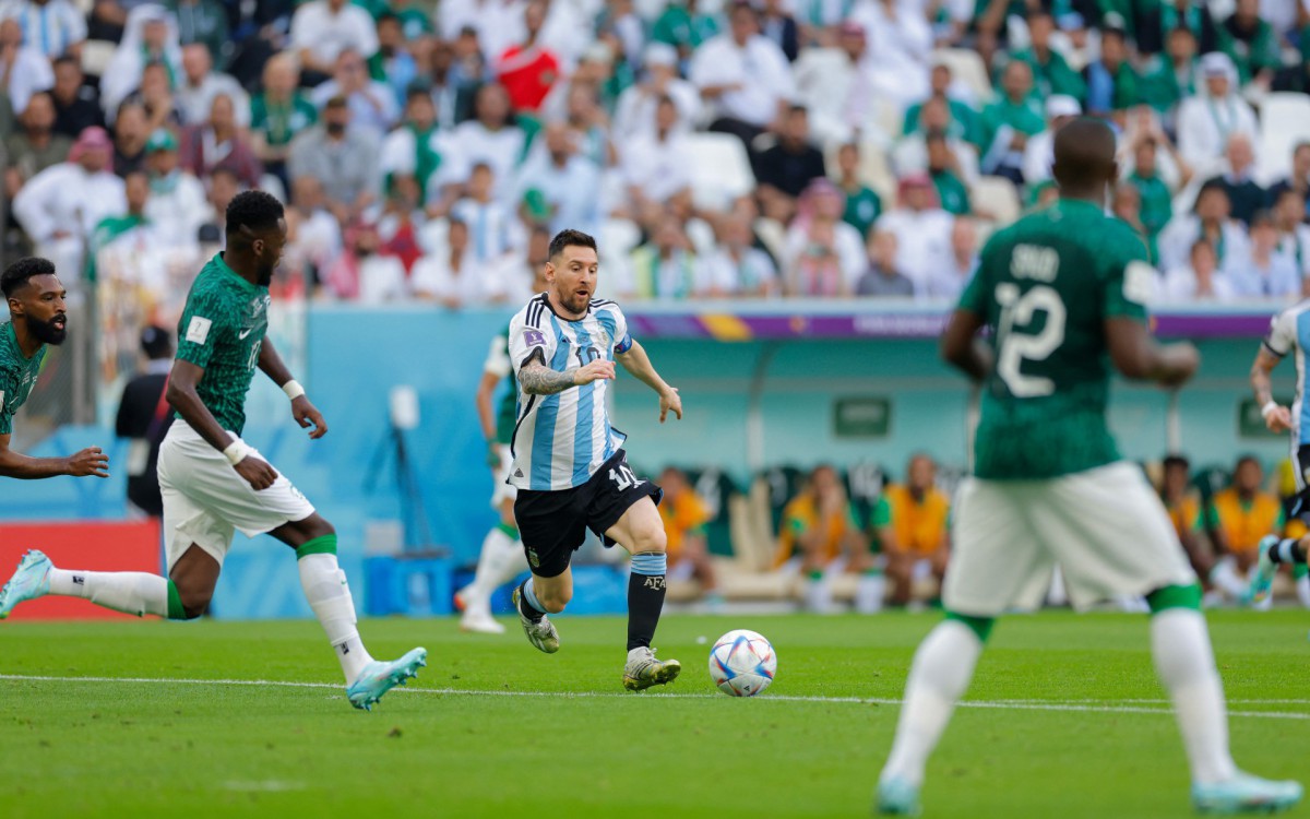 Argentina e Ar&aacute;bia Saudita abrem terceiro dia de Copa do Mundo